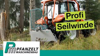 Pfanzelt Profi Seilwinden  geared cable winches [upl. by Enymsaj]