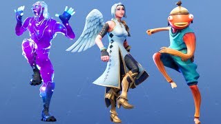 Fortnite All Dances Season 17 Updated to Lazy Shuffle [upl. by Nette807]