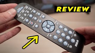 Review of the RCA 3Device Universal Remote Control Platinum Pro [upl. by Susy]