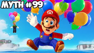 I Busted 100 Myths In Mario Odyssey [upl. by Nnaj889]