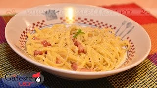 Reteta de Paste Carbonara [upl. by Neddy]