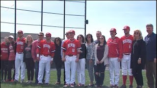 Dickinson Baseball  Senior Day 2018 [upl. by Nnylannej753]