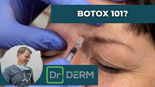 Come with me to a Botox Treatment  Dr Derm [upl. by Leseil]