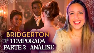 BRIDGERTON 3 PARTE 2 MUDARAM A HISTÓRIA DA FRANCESCA  Análise e diferenças livro x série [upl. by Lexi426]