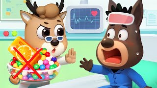 Sheriff Learns about the Dangers of Sweets  Good Habits  Kids Cartoon  Sheriff Labrador  BabyBus [upl. by Most]