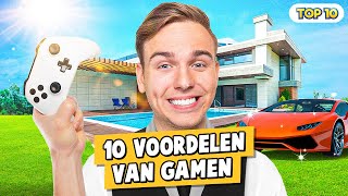 10 VOORDELEN VAN GAMEN [upl. by Hibbs495]