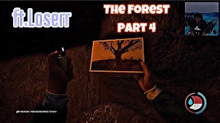 WE GOT CLIMBING AXES LETS GOOThe Forest Part 4Nickyouloserr [upl. by Nonohcle]