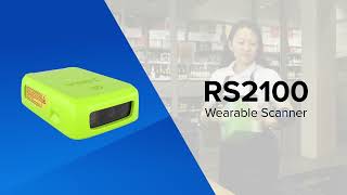 Zebra RS2100 Bluetooth Wearable Scanner  MultiSystems [upl. by Nimzaj]