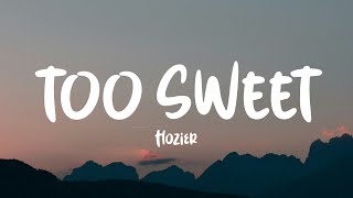 Hozier  Too Sweet Lyrics [upl. by Hakkeber]