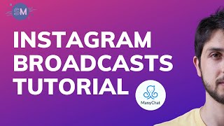 PROVIAMO GLI INSTAGRAM BROADCASTS Tutorial 2023 [upl. by Annod]