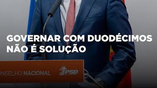 📑 ❌Governar com duodécimos não é solução [upl. by Henricks708]