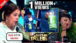 Indias Got Talent 9 Manishs Unique Method To Make Gola Leaves Kirron Kher ANGRY Shilpa Badshah [upl. by Etteniuq876]