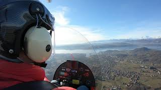 In volo sul lago Maggiore e le isole Borromeo  In flight from Lake Maggiore and Borromeo islands [upl. by Okoyk610]