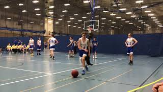 STMA vs Wayzata  9th grade boys basketball  January 22nd 2019 1st half [upl. by Manly]