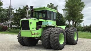 BigIron Auctions Steiger Turbo Tiger II ST320 4WD Tractor 852020 [upl. by Edya]