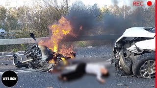 45 Tragic Moments Drunk Driver Crashes On Road Got Instant Karma  Idiots In Cars [upl. by Eiramadnil]