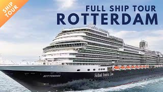 ADShip Visit Holland America Rotterdam Full Walkthrough TOUR 2023 [upl. by Rosinski]