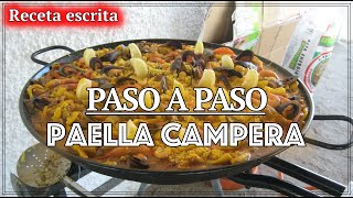 Receta de Paella Campera Sabor Tradicional en Tu Mesa [upl. by Hadihahs]