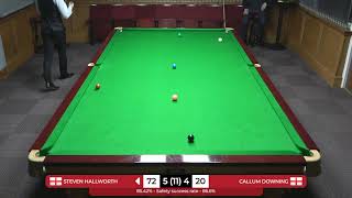 EPSB English Amateur Snooker Championship 2024  Steven Hallworth v Callum Downing FINAL [upl. by Budworth]