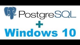 Install PostgreSQL on Windows via command line [upl. by Anit]