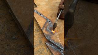 How to make caterpillar wheel Loaded new bucket tacking with welding shorts welding [upl. by Veal]