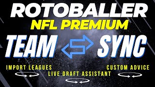 Fantasy Football Live Draft Assistant  Sync Your Teams Get Custom Advice [upl. by Loleta]