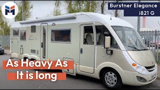 Burstner Elegance i821 G Motorhome Review  WeBuyAnyMotorcaravancom [upl. by Sonni]