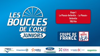 Les Boucles de lOise U19 2024  Etape 1 [upl. by Lemrac7]