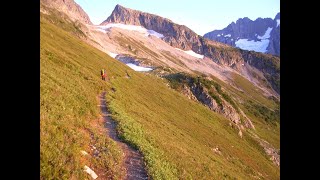 The Red Ledge Along the Ptarmigan Traverse [upl. by Anelhtak986]