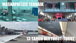 Tips Murah Menuju Bandara Internasional Kuala Lumpur dan Penerbangan AirAsia Menuju Jakarta [upl. by Ydeh]