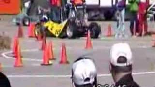 2000 FAMUFSU Formula SAE Endurance Crash [upl. by Rap]