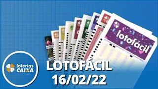 Resultado da Lotofácil  Concurso nº 2450  16022022 [upl. by Llednil]