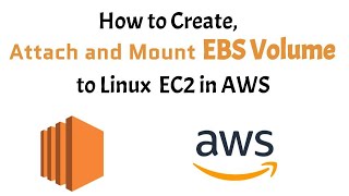 How to Attach and Mount EBS Volume to Linux EC2 in AWS  Mounting EBS Volume  AWS Tutorials [upl. by Swift]