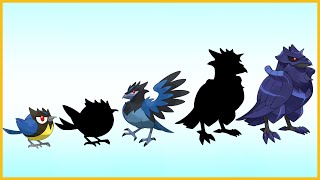 What if Pokemon had more Evolution Stages Rookidee  Corvisquire  Corviknight [upl. by Adian]