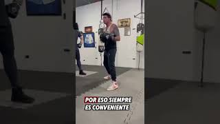 Esto enseño a mis alumnos estrategias y técnicas de boxeo 🥊 [upl. by Airdnaed]