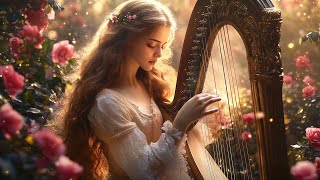 🔴 Relaxing Harp Music Soft Harp Music for Sleep  Best Harp Instrumental Heavenly Background Music [upl. by Pinto]