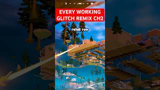 Every Working Glitch Fortnite Remix Chapter 2 🤯 [upl. by Ignacius527]