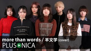 more than words  羊文学 cover [upl. by Rayner]