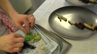 Peter Goossens and Maarten Bouckaert prepare a main course with hare [upl. by Dihgirb]