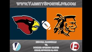 Eudora Cardinals vs Bonner Springs Braves Football 9132024 [upl. by Annhej]