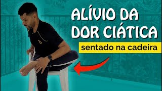 5 Exercícios simples p NERVO CIÁTICO  Alivio da Dor  Rodrigo Lopes Fisioterapeuta [upl. by Amin]