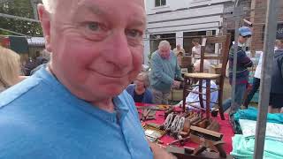 Antiques On The Streets  Wirksworth  Campervan Tales [upl. by Det]