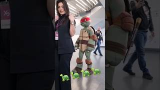 JE RENCONTRE LES VRAIES Tortues Ninja  tortuesninja ninjaturtles marctrooper [upl. by Leigh]