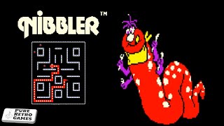 Is it TRON Is it PacMan NO Its NIBBLER  Arcade 1982 [upl. by Elrae]