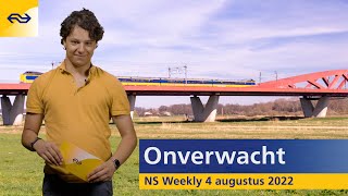 DEZE nieuwslezer is nu machinist  Reisadvies EdeWageningen  Pride op station  NS Weekly [upl. by Mayhew658]