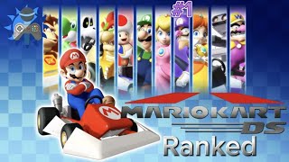 All Schaffrillas quotEvery Mario Kart DS Course Rankedquot Jingles [upl. by Yehc]