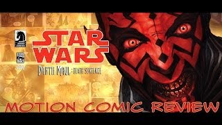 Narrated Motion Comic 1x1 Review Darth Maul quotDeath Sentencequot [upl. by Tterrab753]