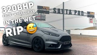 TAKING MY 320BHP FIESTA ST DRAG RACING [upl. by Perloff]