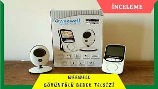 GÖRÜNTÜLÜ BEBEK TELSİZİ Weewell WMV815 [upl. by Harbison651]