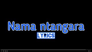 Apollinaire Nama ntangara lyrics [upl. by Ahsin230]